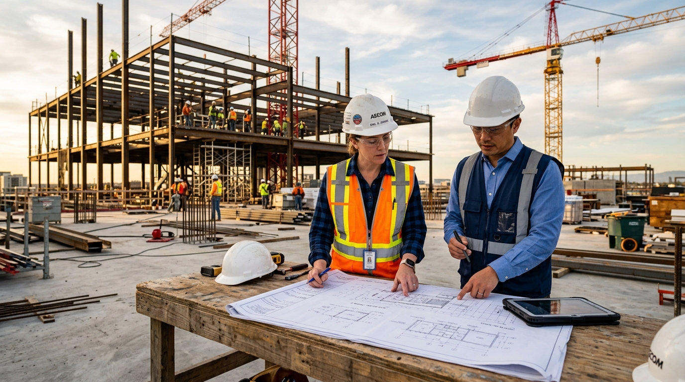 Civil Construction Blueprint Review